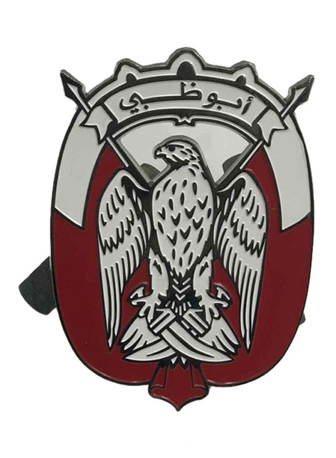 شعار أبوظبي للسيارات، شعارات معدنية لشبك السيارة - Image 1